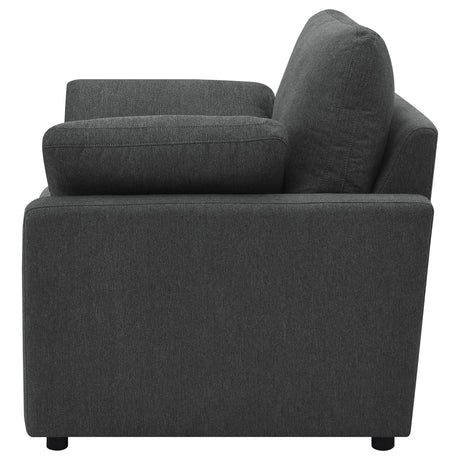 Collins Dark Gray Power Recliner Chair by Coaster at Eve Furniture