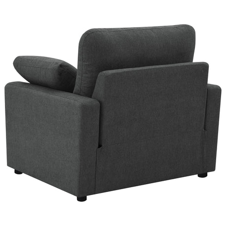 Collins Dark Gray Power Recliner Chair by Coaster at Eve Furniture