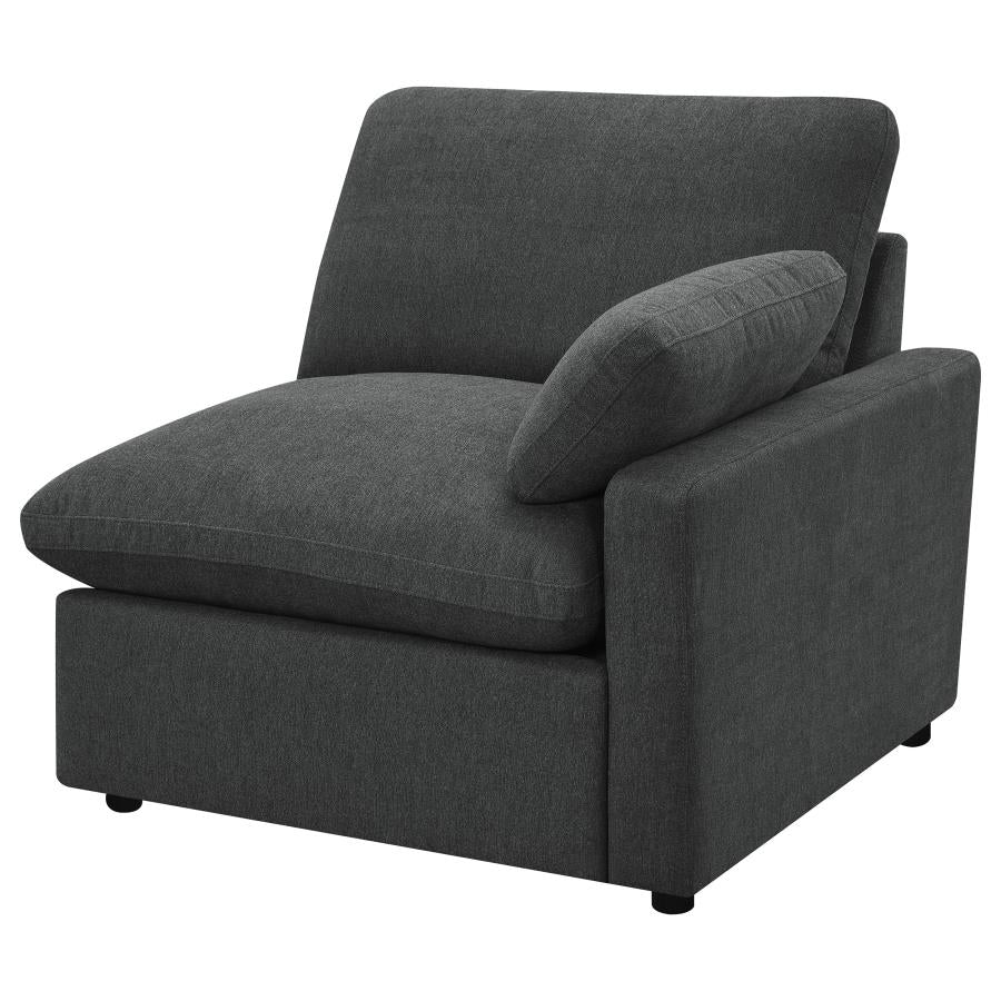 Collins Dark Grey 5-Piece Modular Power Reclining Sectional by Coaster at Eve Furniture