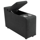 Collins Dark Grey 5-Piece Power Reclining Home Theater Seating