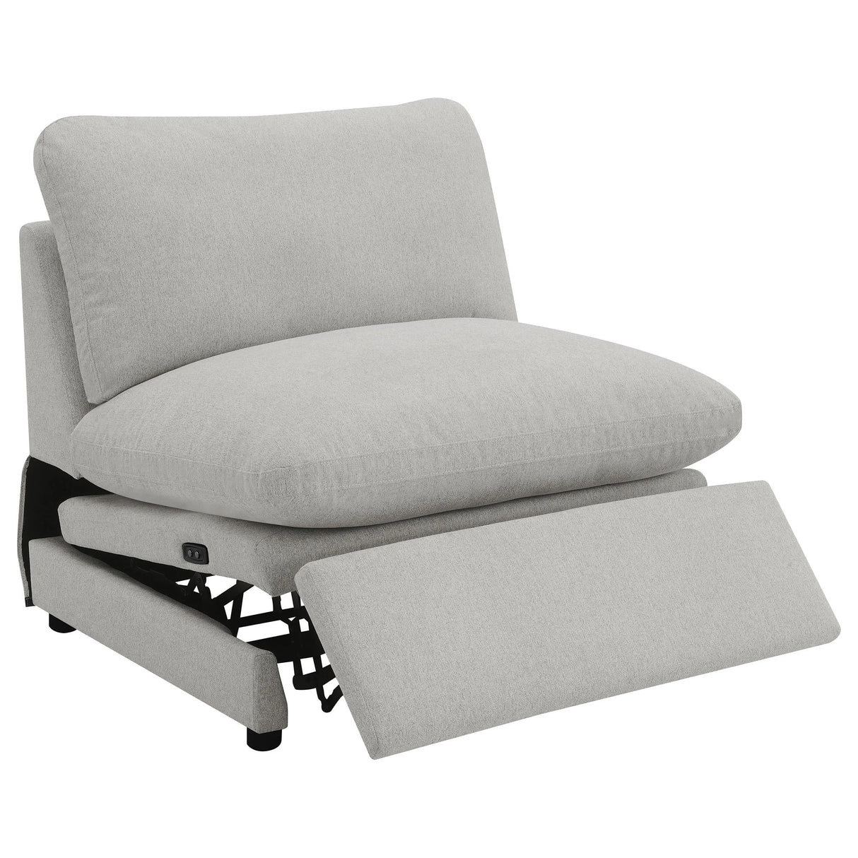 Collins Gray 5-Piece Modular Power Reclining Sectional Sofa by Coaster at Eve Furniture