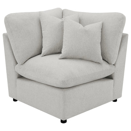 Collins Gray 5-Piece Modular Power Reclining Sectional Sofa by Coaster at Eve Furniture