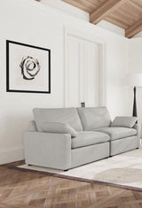 Collins Gray Modular Power Reclining Loveseat by Coaster at Eve Furniture