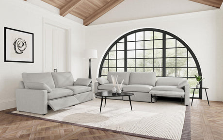 Collins Gray Modular Power Reclining Loveseat by Coaster at Eve Furniture
