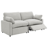 Collins Gray Modular Power Reclining Loveseat by Coaster at Eve Furniture