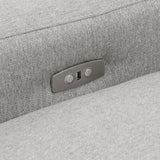 Collins Gray Modular Power Reclining Loveseat by Coaster at Eve Furniture