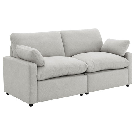 Collins Gray Modular Power Reclining Loveseat by Coaster at Eve Furniture