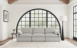 Collins Gray Modular Power Reclining Sofa by Coaster at Eve Furniture