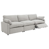 Collins Gray Modular Power Reclining Sofa by Coaster at Eve Furniture