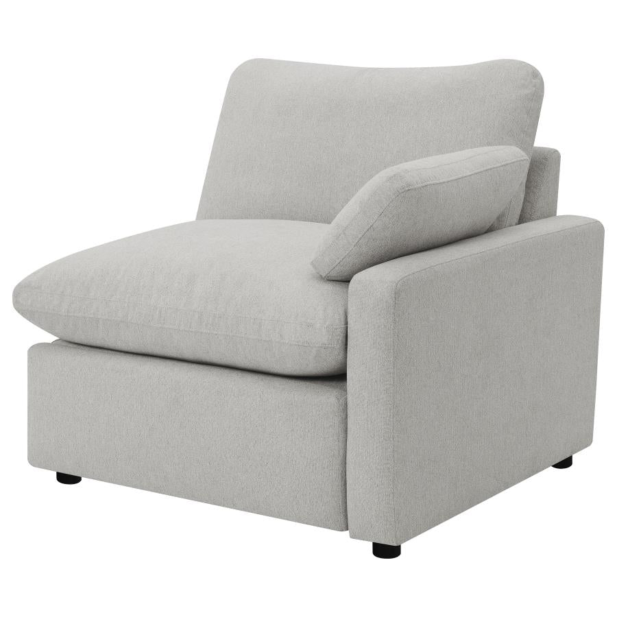 Collins Grey 5-piece Modular Power Reclining Sectional