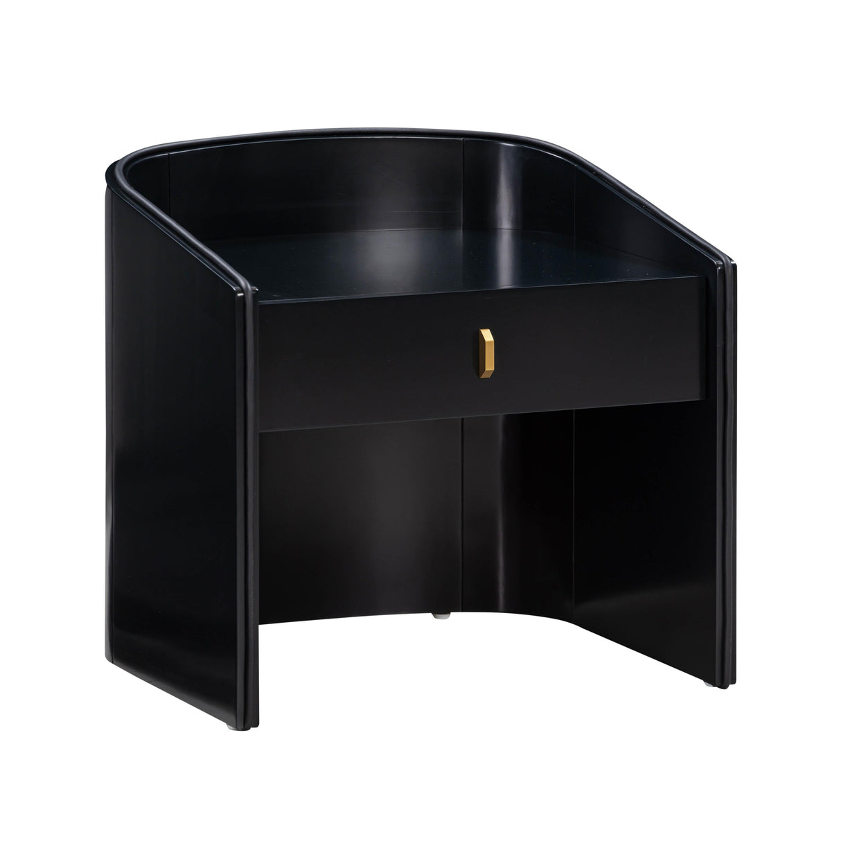 Collins Lacquer Nightstand by TOV Furniture at Eve Furniture