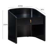 Collins Lacquer Nightstand by TOV Furniture at Eve Furniture