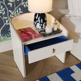 Collins Lacquer Nightstand by TOV Furniture at Eve Furniture