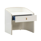 Collins Lacquer Nightstand by TOV Furniture at Eve Furniture