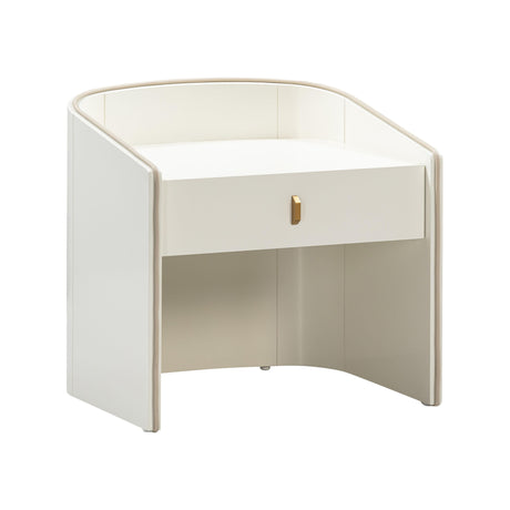 Collins Lacquer Nightstand by TOV Furniture at Eve Furniture
