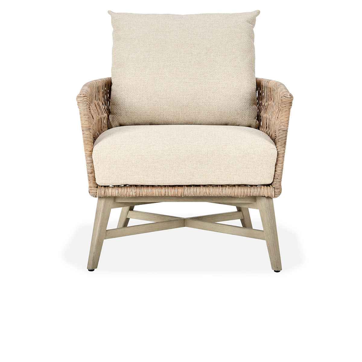 Collins Natural/Sand Outdoor Accent Chair by Classic Home at Eve Furniture