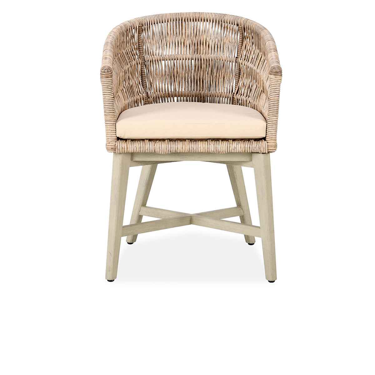 Collins Natural/Sand Outdoor Dining Chair by Classic Home at Eve Furniture