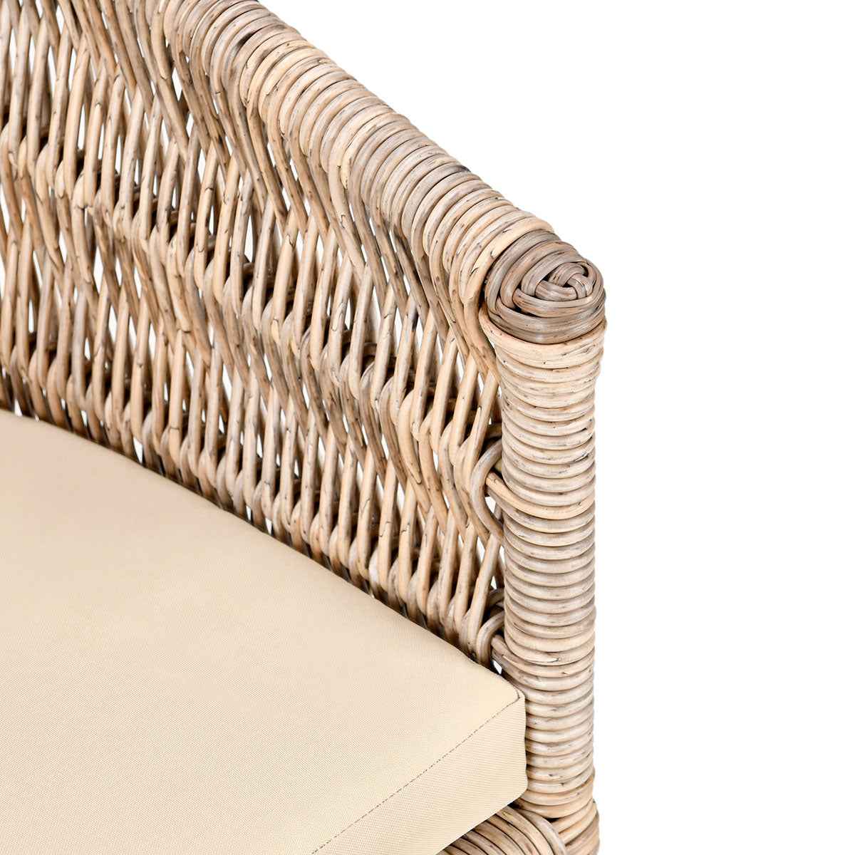 Collins Natural/Sand Outdoor Dining Chair by Classic Home at Eve Furniture