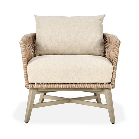 Collins Natural/Sand Outdoor Accent Chair by Classic Home at Eve Furniture