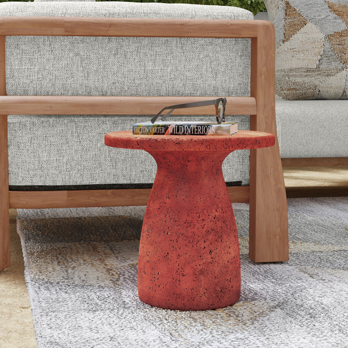 Collins Outdoor Accent Table by Classic Home at Eve Furniture
