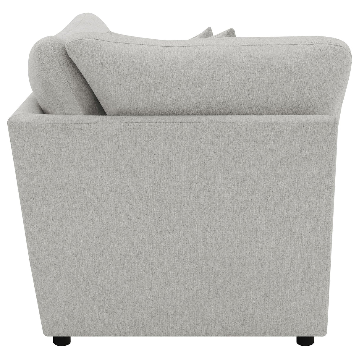 Collins Grey Upholstered Corner Chair