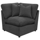 Collins Dark Grey 5-piece Modular Power Reclining Sectional by Coaster at Eve Furniture