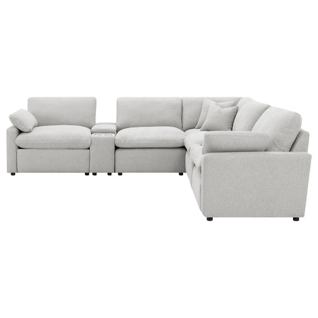 Collins Gray 7-Piece Modular Power Reclining Sectional by Coaster at Eve Furniture