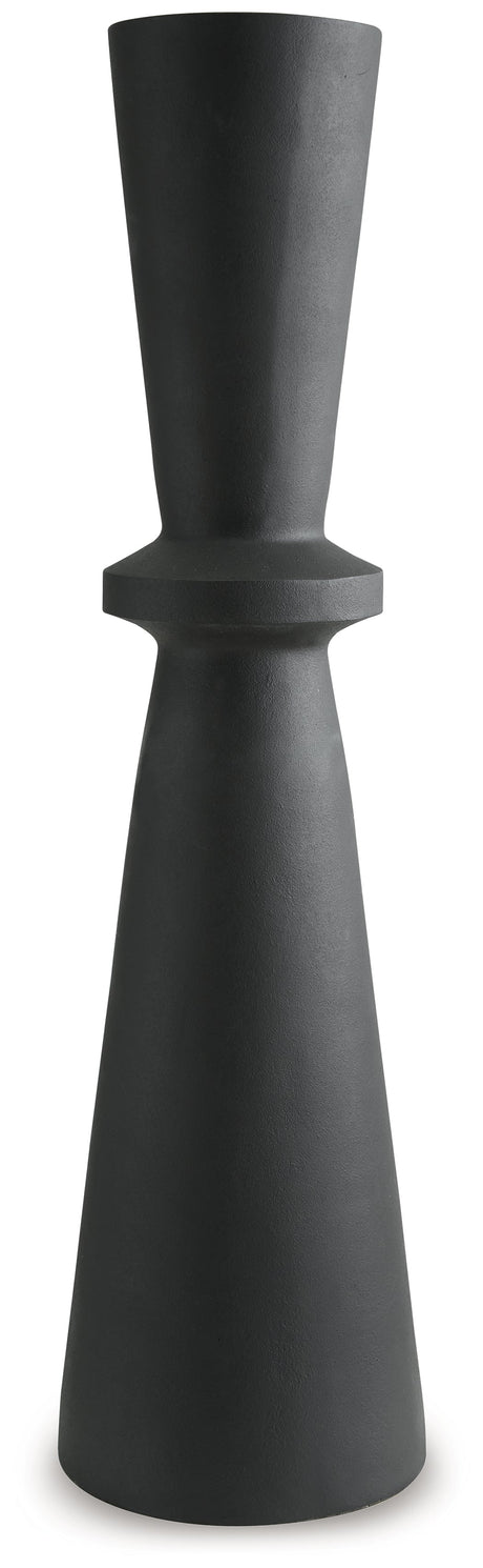 Collisten Black Vase by Ashley at Eve Furniture
