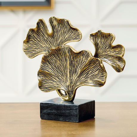 Collridge Gold Finish/Black Sculpture by Ashley at Eve Furniture