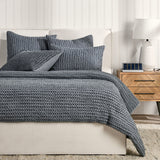 Colmar Marina Blue Quilt Collection by Classic Home at Eve Furniture