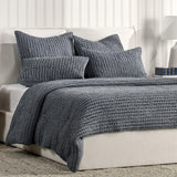 Colmar Marina Blue Quilt Collection by Classic Home at Eve Furniture