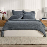 Colmar Marina Blue Quilt Collection by Classic Home at Eve Furniture
