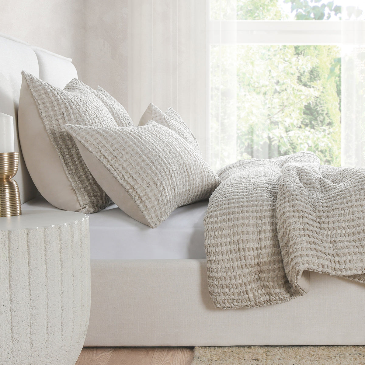 Colmar Natural Quilt Collection by Classic Home at Eve Furniture