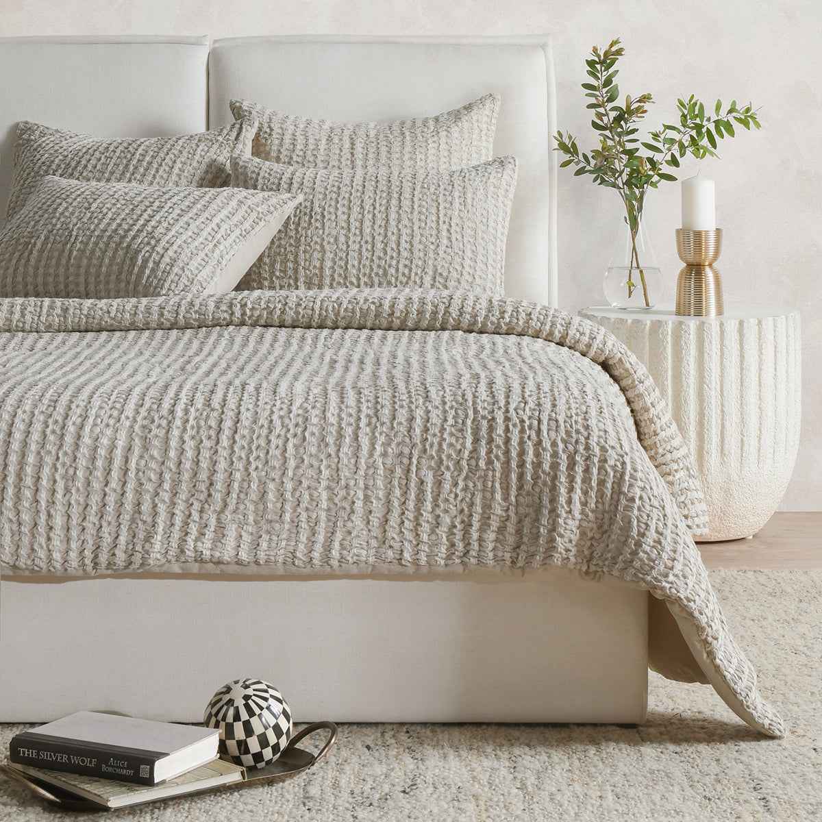 Colmar Natural Quilt Collection by Classic Home at Eve Furniture