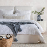 Colmar White Quilt Collection by Classic Home at Eve Furniture