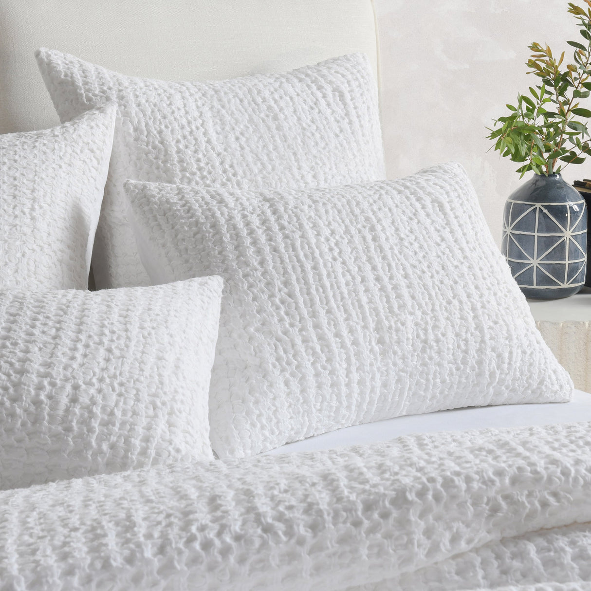 Colmar White Quilt Collection by Classic Home at Eve Furniture