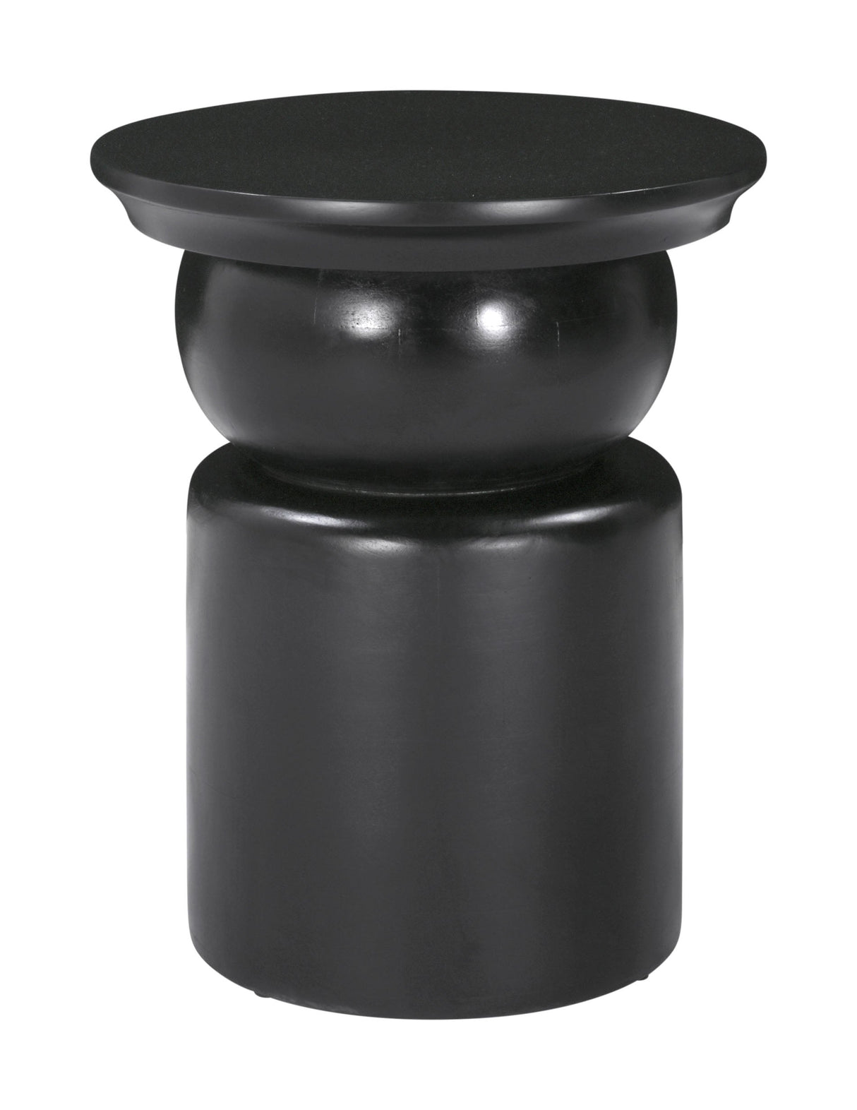 Colombo Black Side Table by Zuomod at Eve Furniture