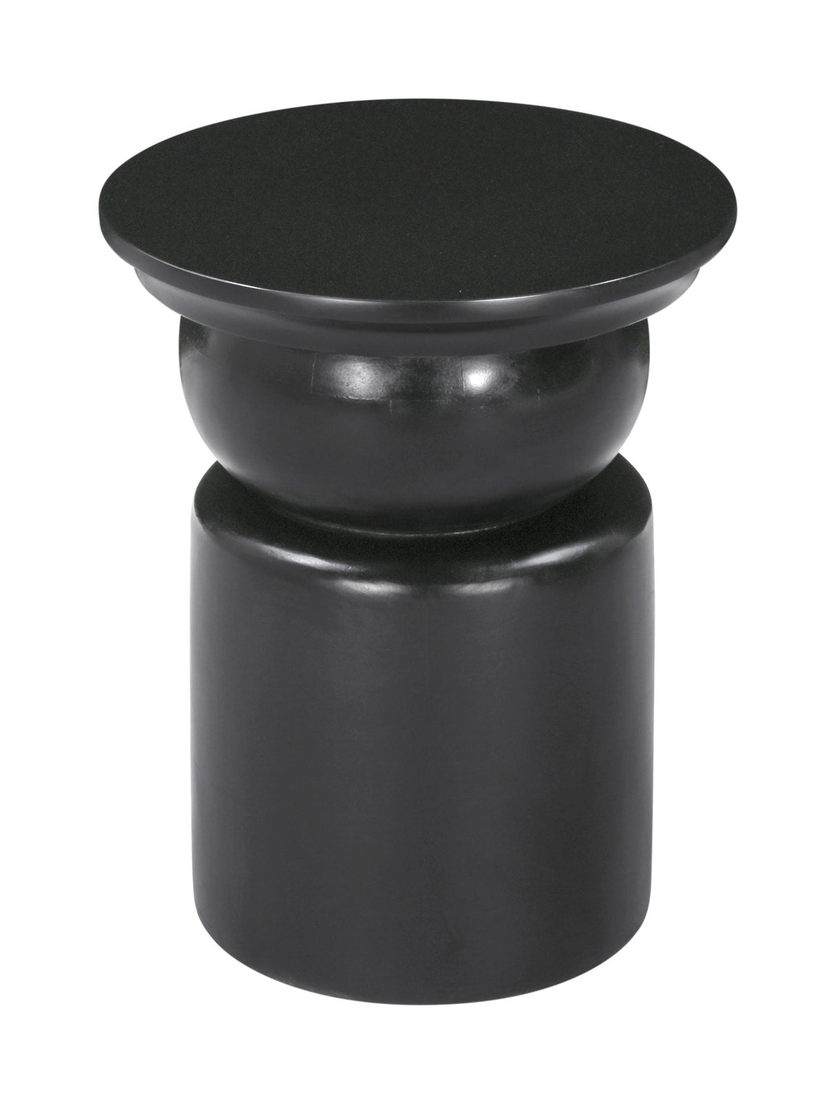 Colombo Black Side Table by Zuomod at Eve Furniture