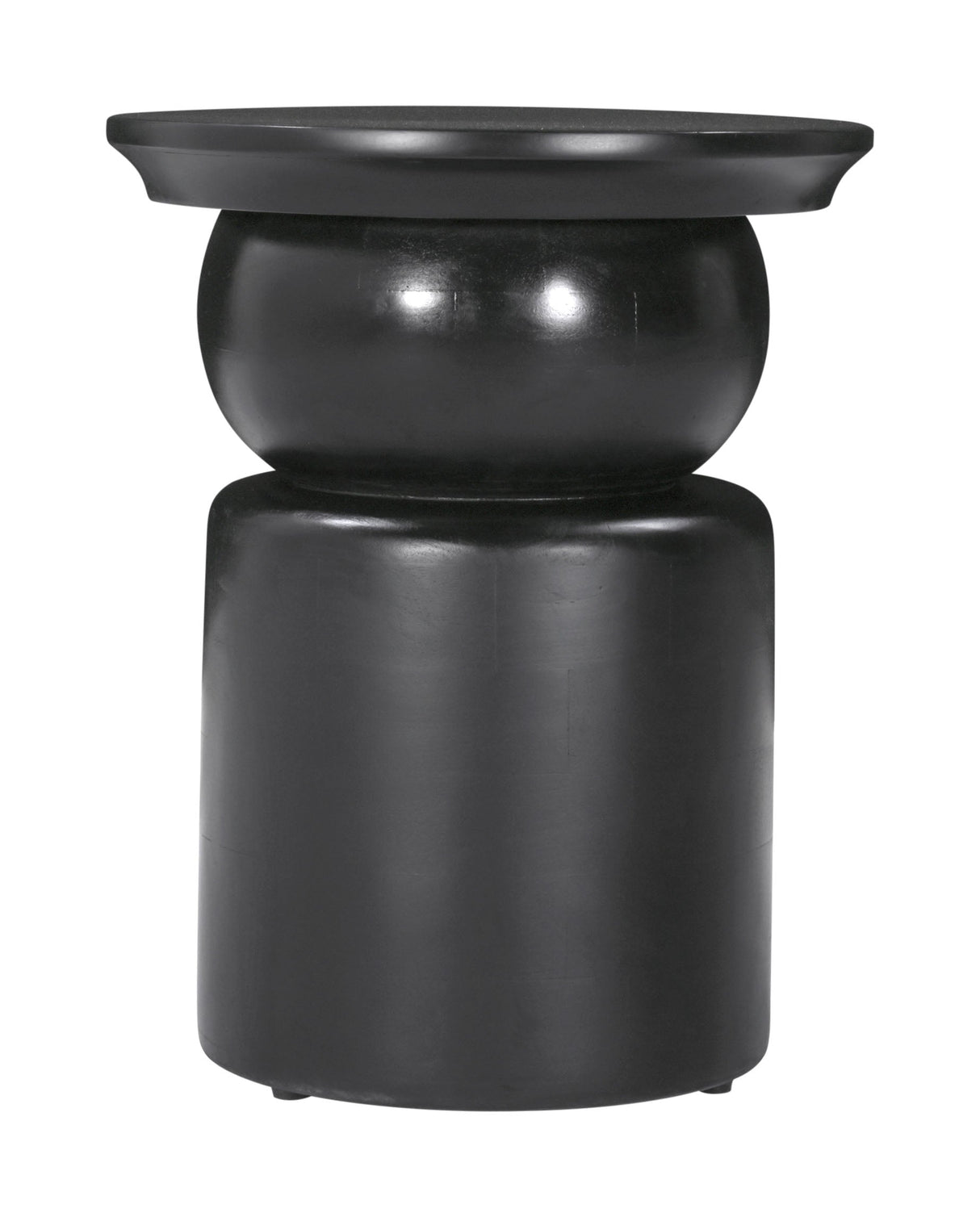 Colombo Black Side Table by Zuomod at Eve Furniture
