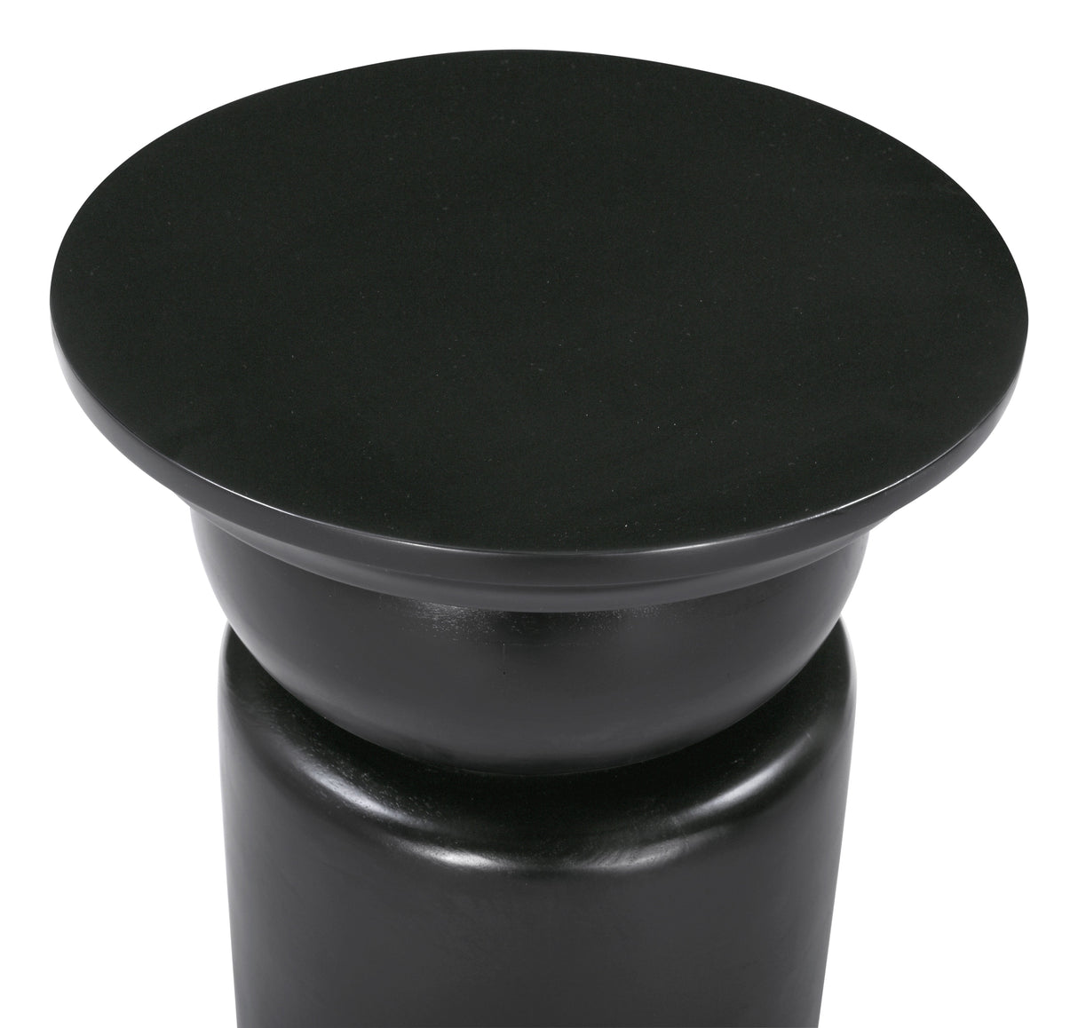 Colombo Black Side Table by Zuomod at Eve Furniture