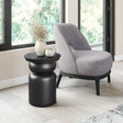 Colombo Black Side Table by Zuomod at Eve Furniture