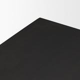 Colony Black-Brown Solid Wood Counter Stool by Mercana at Eve Furniture