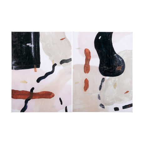 Color Blocks II by Mercana Studio a Hand Embellished Textured Canvas by Mercana at Eve Furniture