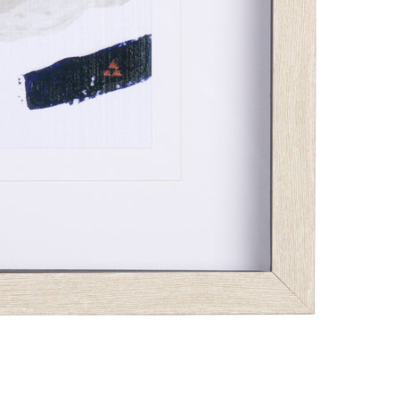 Color Blocks II by Mercana Studio a Hand Embellished Textured Framed Art Print Matted under Glass by Mercana at Eve Furniture