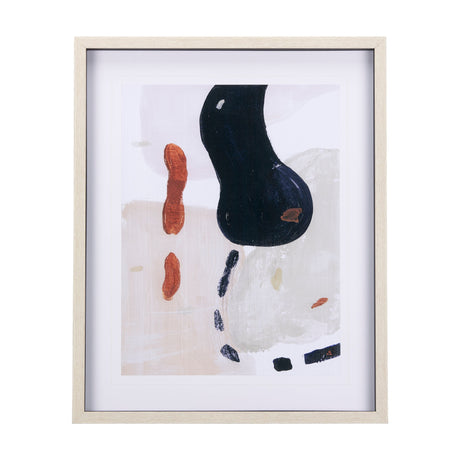 Color Blocks II by Mercana Studio a Hand Embellished Textured Framed Art Print Matted under Glass by Mercana at Eve Furniture