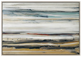 Color Swathe Wall Decor w/ Frame Large by Moe's Home at Eve Furniture