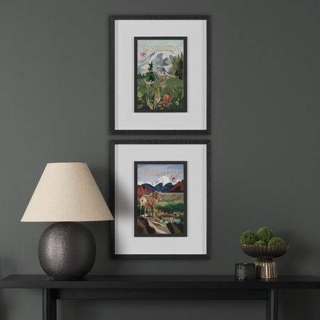 Colorado Go USA (M) by Mercana Studio a Framed Art Print Matted under Glass by Mercana at Eve Furniture
