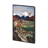 Colorado Go USA (SM) by Mercana Studio a Hand Embellished Decograph Framed Art Print by Mercana at Eve Furniture