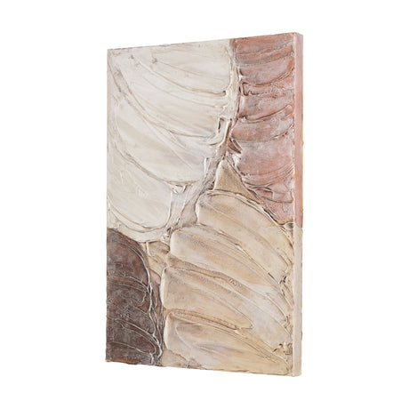 Colored Shells I by Studio M a handmade Original Framed Canvas 3D Textured Artwork by Mercana at Eve Furniture
