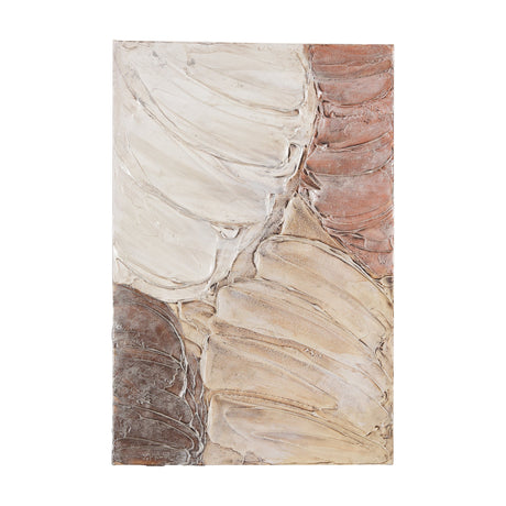 Colored Shells I by Studio M a handmade Original Framed Canvas 3D Textured Artwork by Mercana at Eve Furniture